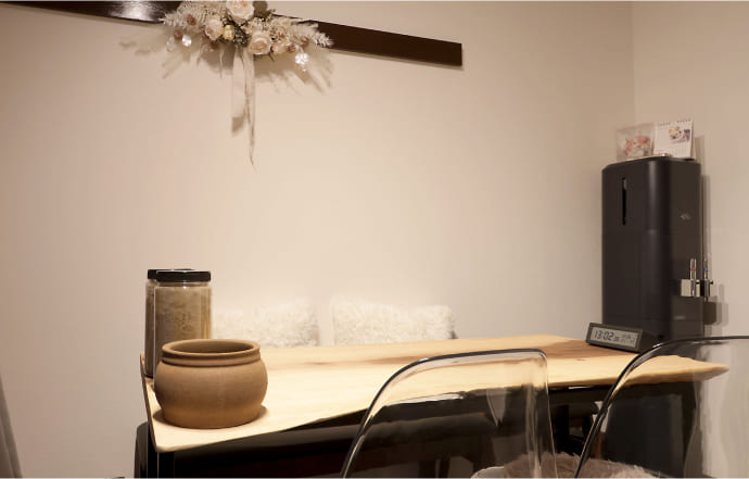 大阪南森町pokarilaよもぎ蒸しの流れ2